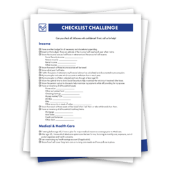 Download the Retirement Checklist Challenge today!